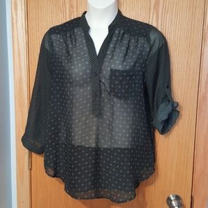 Maurices - 3/4 Button Blouse